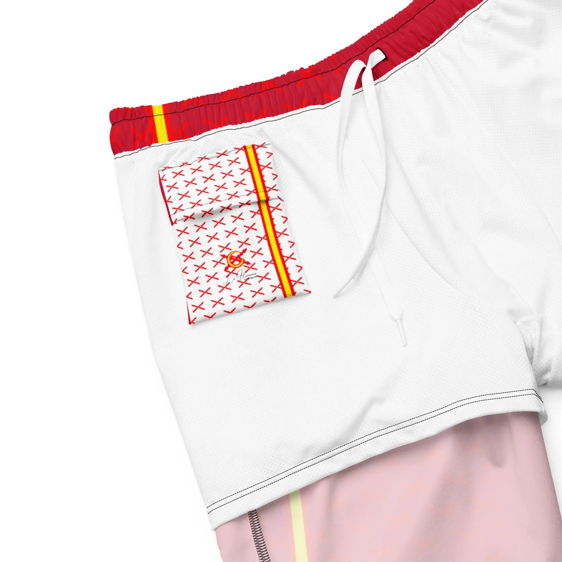 Comprar Bañador Cruz de Borgoña rojo hombre Bandera España La Flamenca de Borgoña Patricia Muñoz VOX