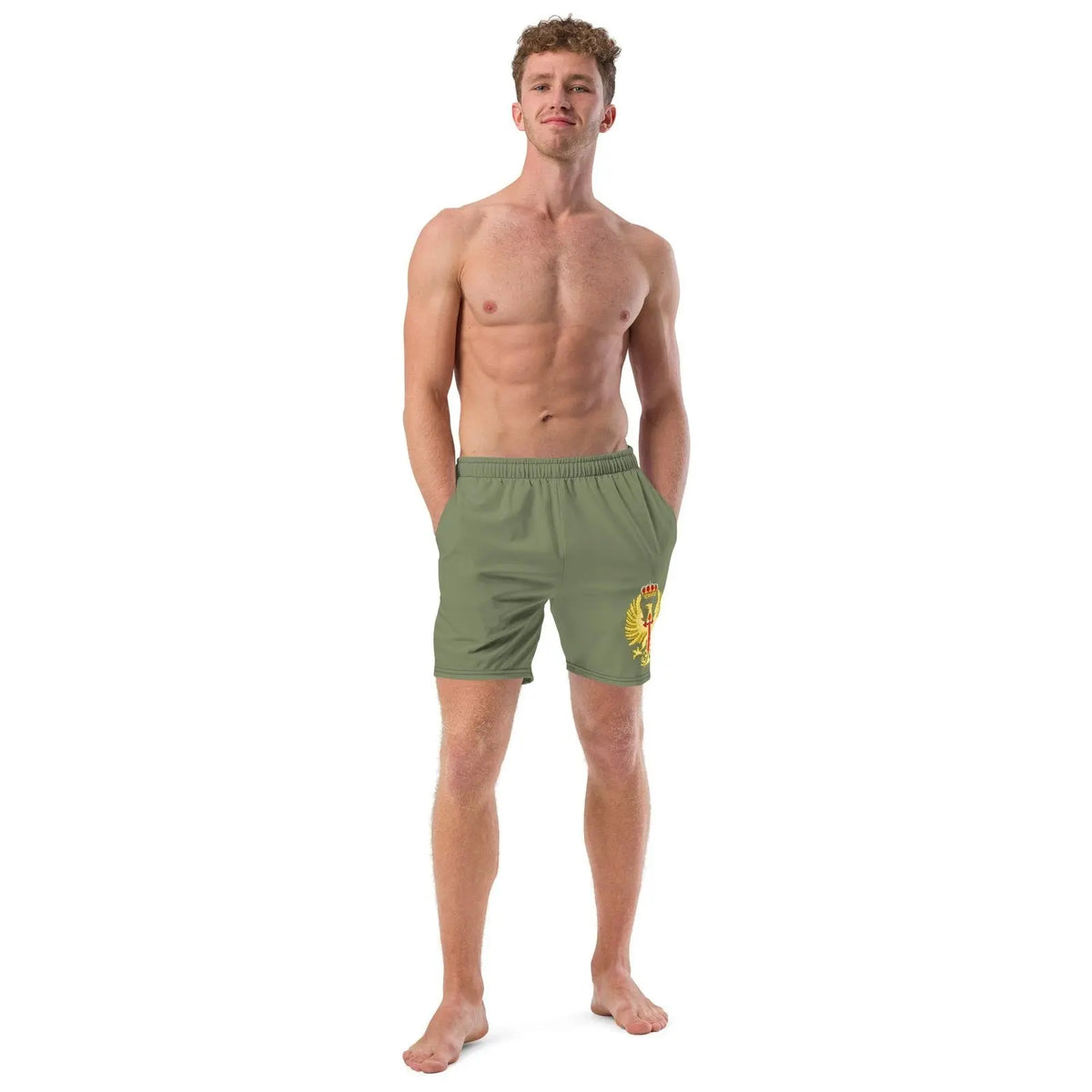 Spanish Army Swimsuit Spain Flag Man