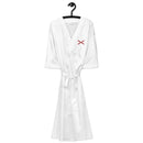 Comprar Bata de satén Cruz de Borgoña Bandera España La Flamenca de Borgoña Patricia Muñoz VOX