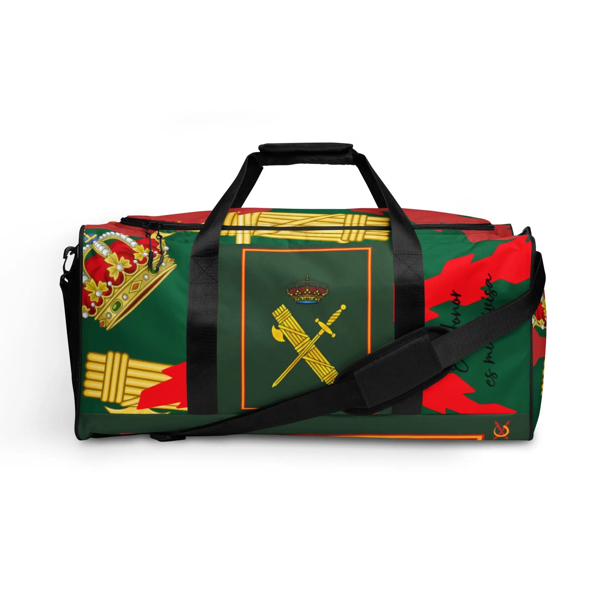 Comprar Bolsa de deporte Guardia Civil "El honor es mi divisa" Bandera España La Flamenca de Borgoña Patricia Muñoz VOX