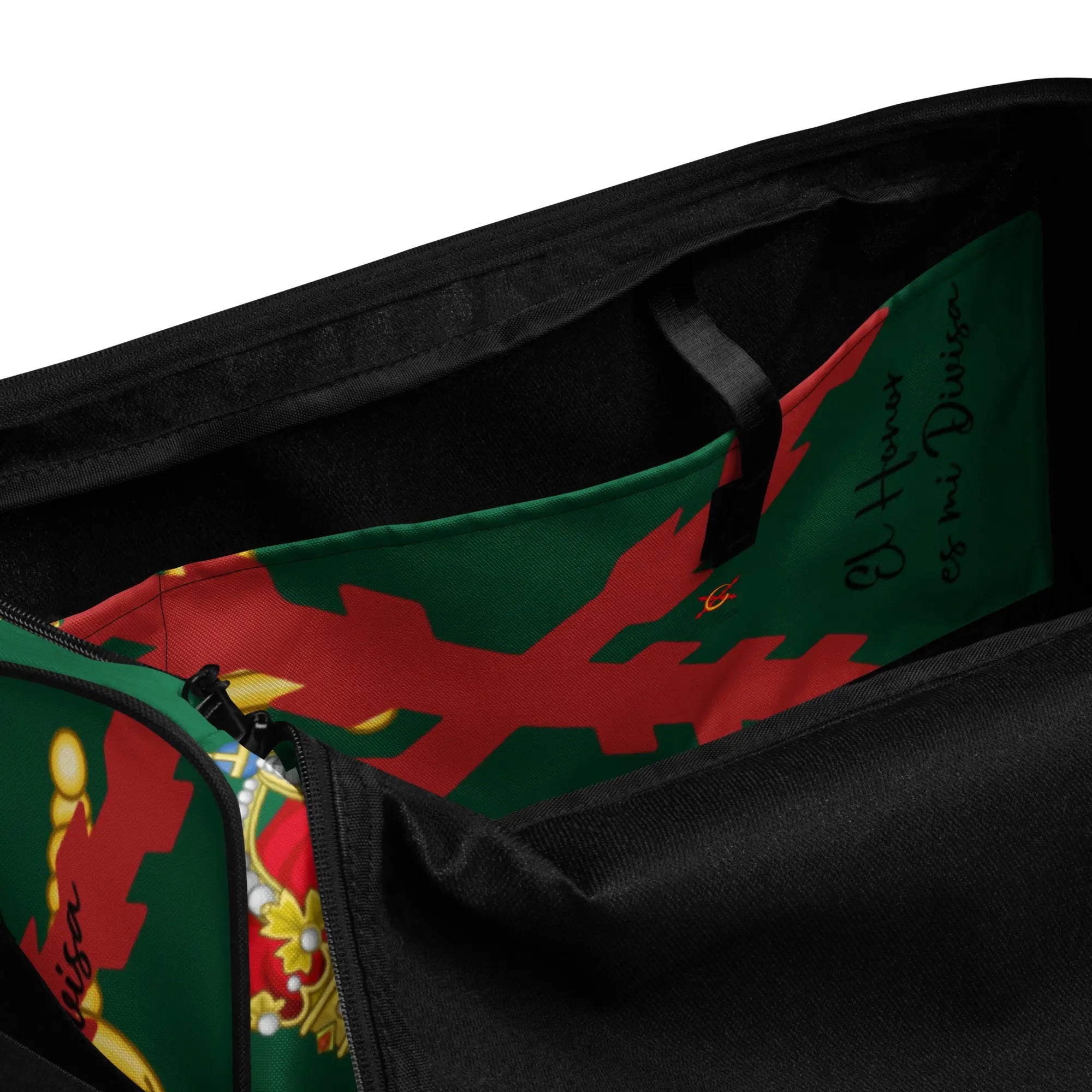 Comprar Bolsa de deporte Guardia Civil "El honor es mi divisa" Bandera España La Flamenca de Borgoña Patricia Muñoz VOX