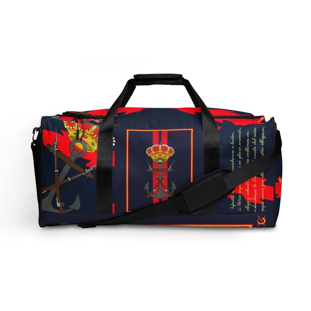 Comprar Bolsa de deporte Infantería de Marina Bandera España La Flamenca de Borgoña Patricia Muñoz VOX