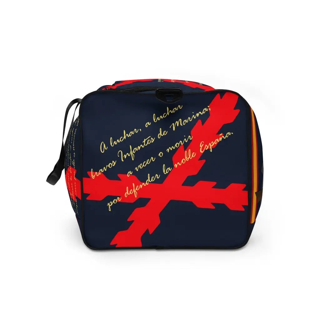 Comprar Bolsa de deporte Infantería de Marina Bandera España La Flamenca de Borgoña Patricia Muñoz VOX