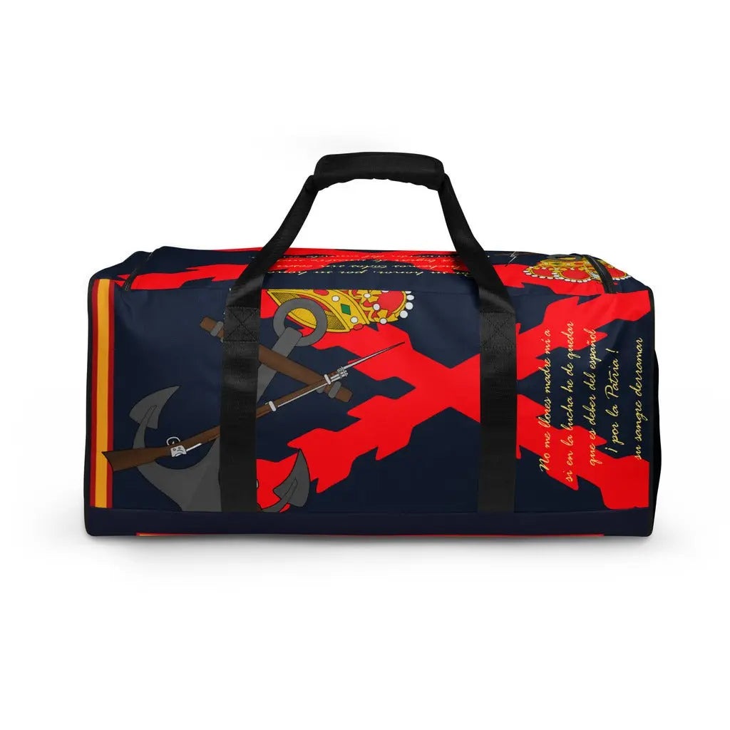 Comprar Bolsa de deporte Infantería de Marina Bandera España La Flamenca de Borgoña Patricia Muñoz VOX