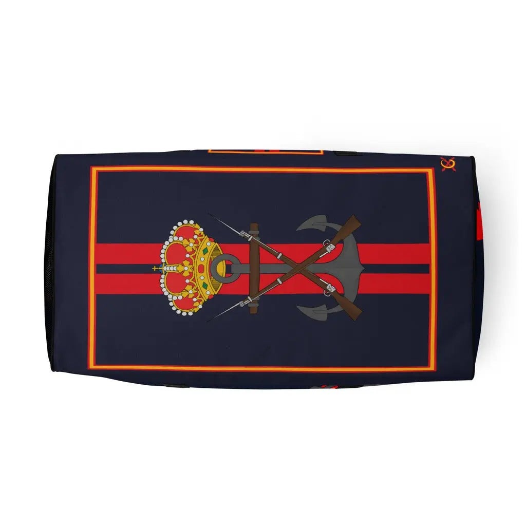 Comprar Bolsa de deporte Infantería de Marina Bandera España La Flamenca de Borgoña Patricia Muñoz VOX