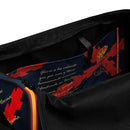 Comprar Bolsa de deporte Infantería de Marina Bandera España La Flamenca de Borgoña Patricia Muñoz VOX