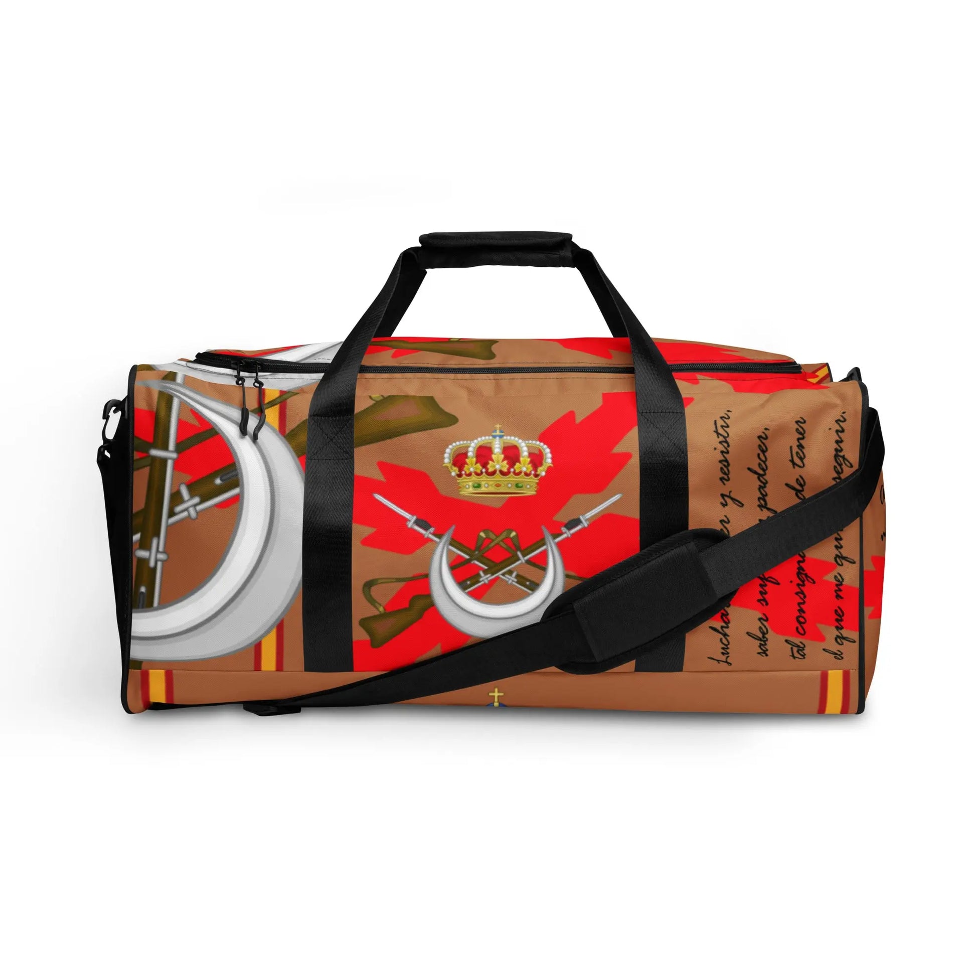 Comprar Bolsa de deporte Regulares Bandera España La Flamenca de Borgoña Patricia Muñoz VOX