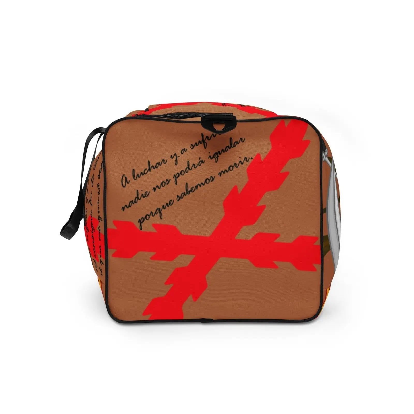 Comprar Bolsa de deporte Regulares Bandera España La Flamenca de Borgoña Patricia Muñoz VOX