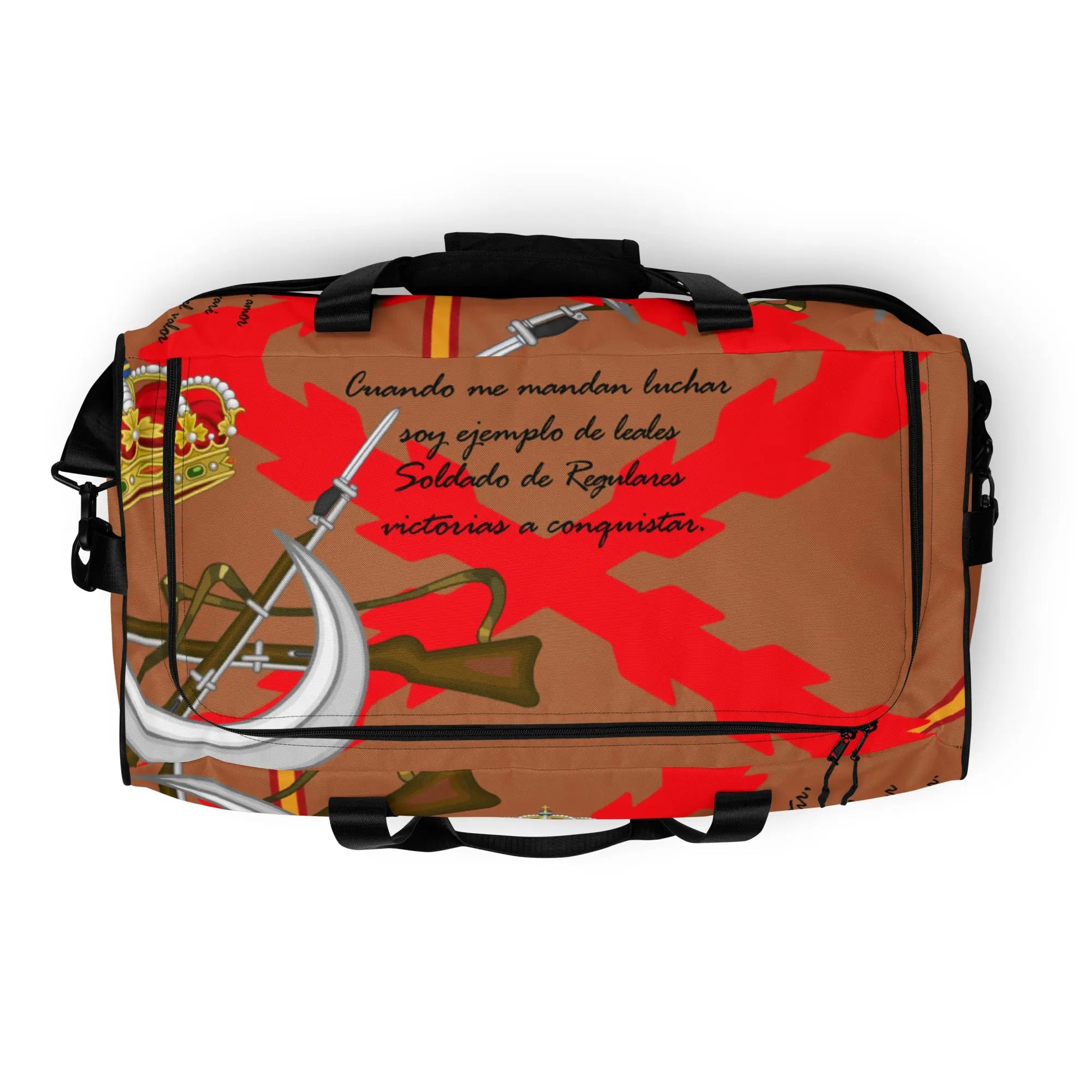 Comprar Bolsa de deporte Regulares Bandera España La Flamenca de Borgoña Patricia Muñoz VOX