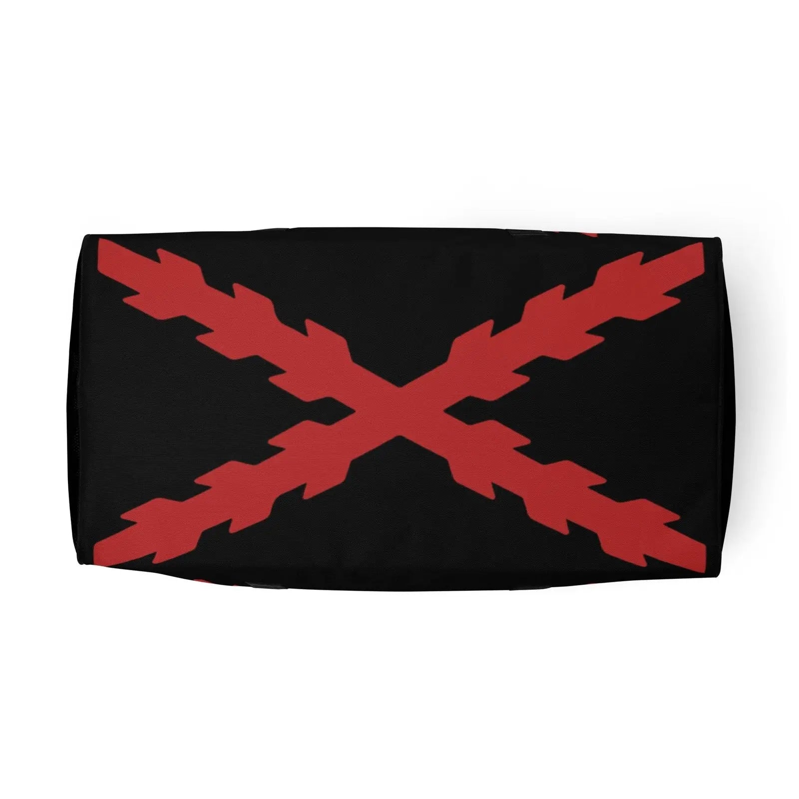 Comprar Bolsa de deporte negra Cruz de Borgoña Bandera España La Flamenca de Borgoña Patricia Muñoz VOX