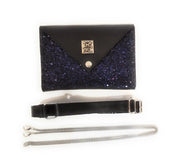 Comprar Bolso Brillo Azul TRIPLE posición Bandera España La Flamenca de Borgoña Patricia Muñoz VOX