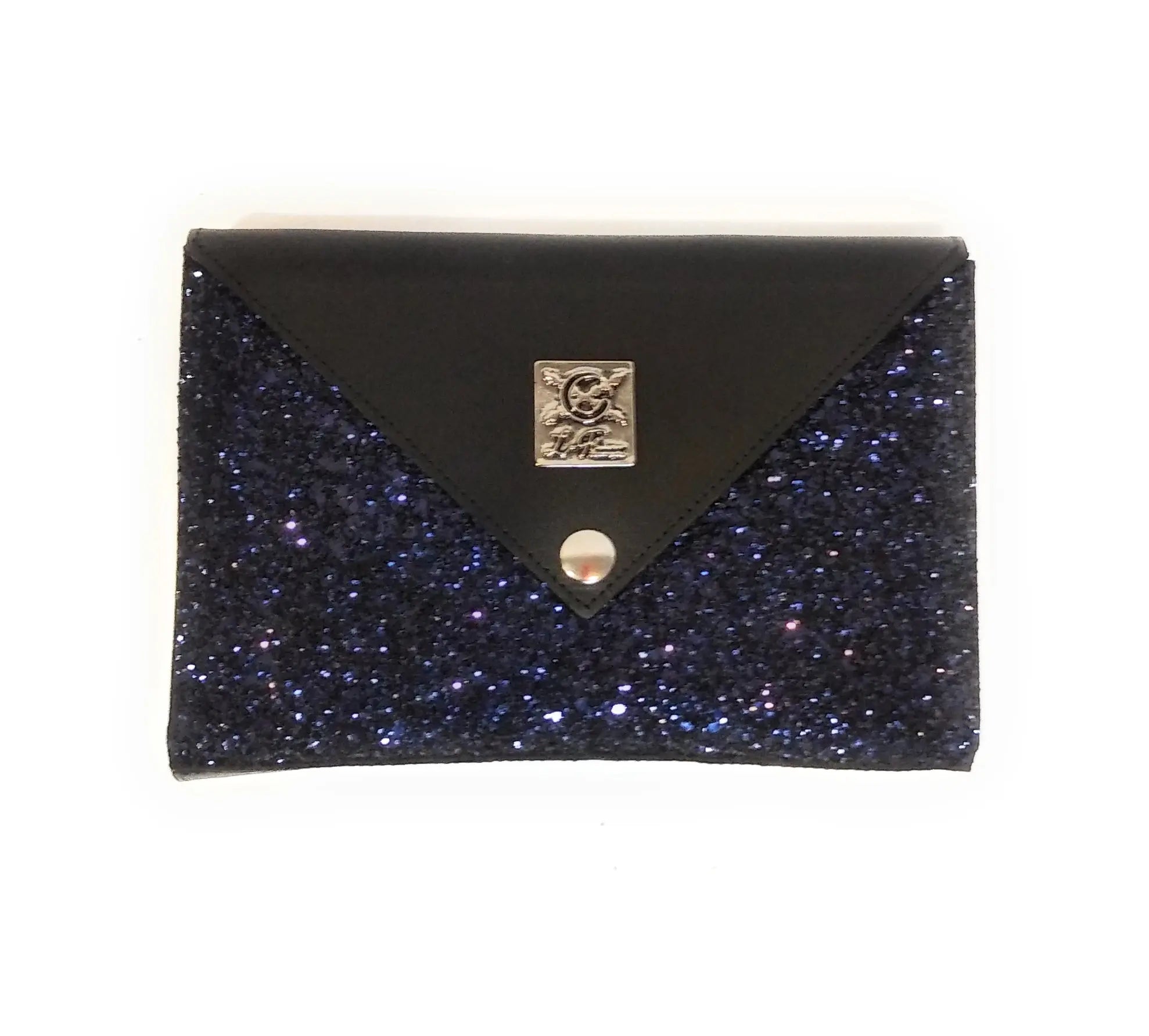 Comprar Bolso Brillo Azul TRIPLE posición Bandera España La Flamenca de Borgoña Patricia Muñoz VOX