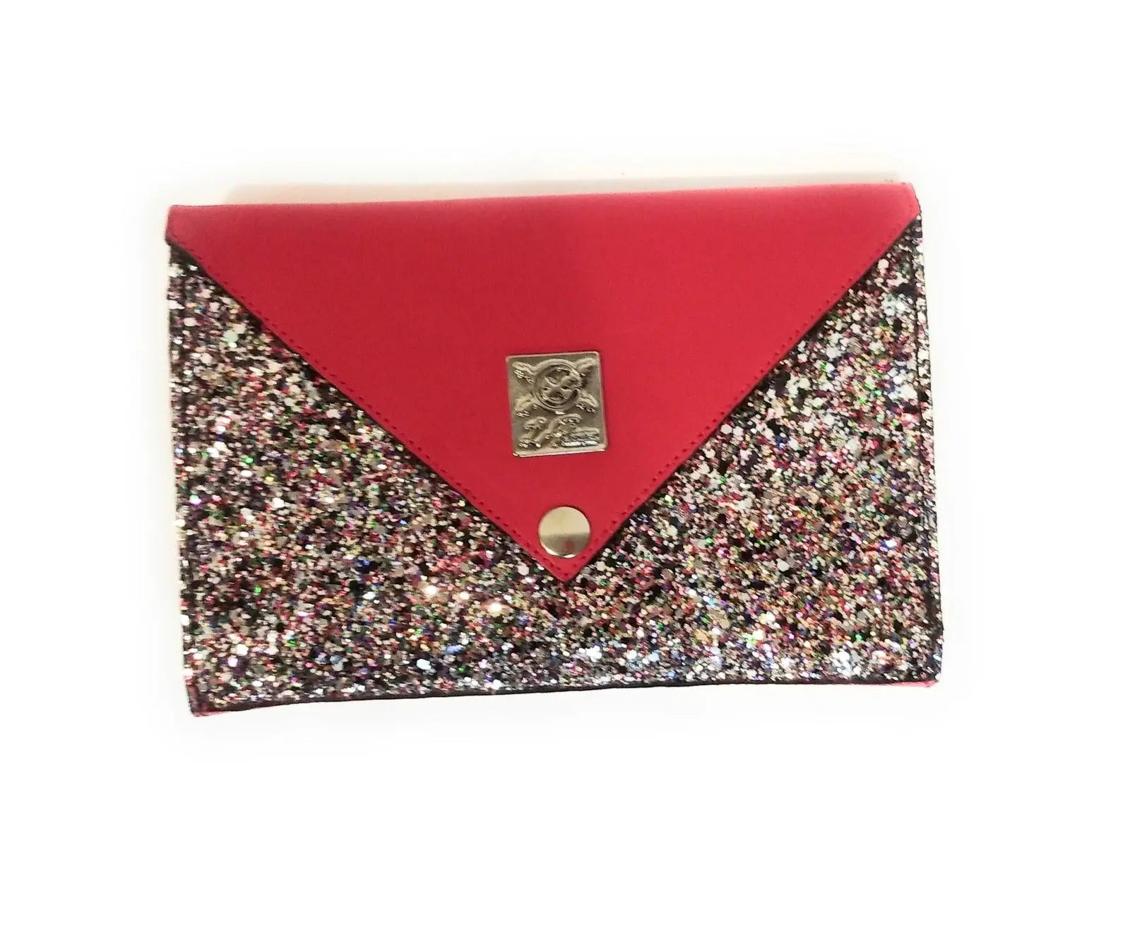 Comprar Bolso Brillo Rojo TRIPLE posición Bandera España La Flamenca de Borgoña Patricia Muñoz VOX