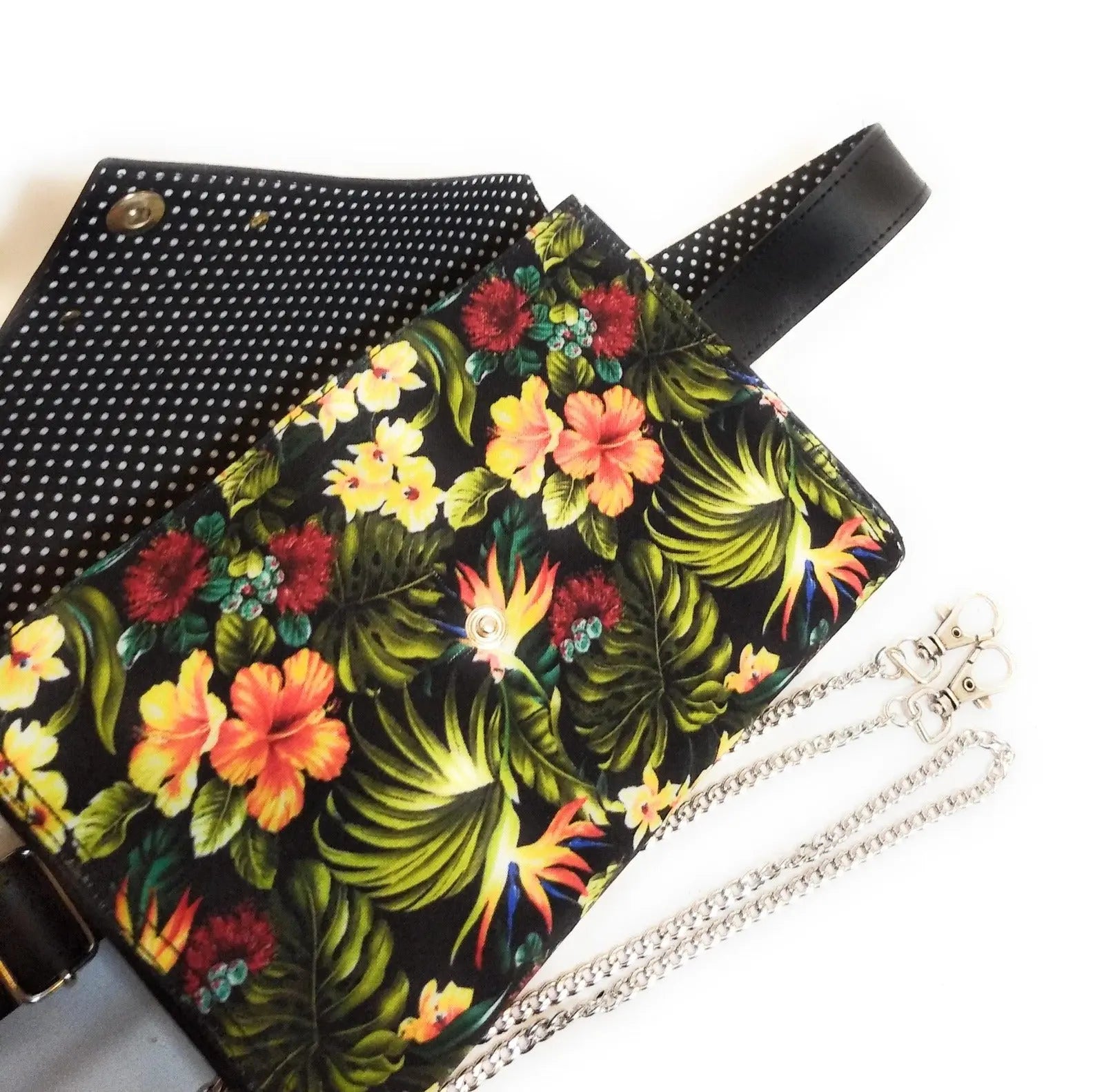 Comprar Bolso TRIPLE posición Flores Bandera España La Flamenca de Borgoña Patricia Muñoz VOX