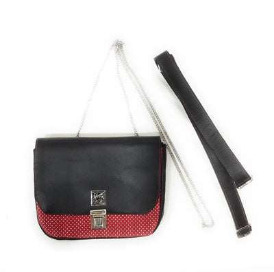 Bolso de Lunares riñonera y cadena