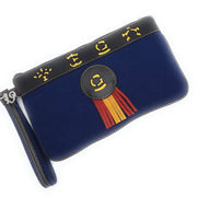 Comprar Bolso de mano Taurino en lona azul marino bandera España Bandera España La Flamenca de Borgoña Patricia Muñoz VOX