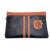 Comprar Bolso de mano Caballo en piel Bandera España La Flamenca de Borgoña Patricia Muñoz VOX