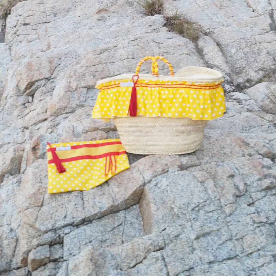 Comprar Bolso mano flamenco Amarillo Bandera España La Flamenca de Borgoña Patricia Muñoz VOX