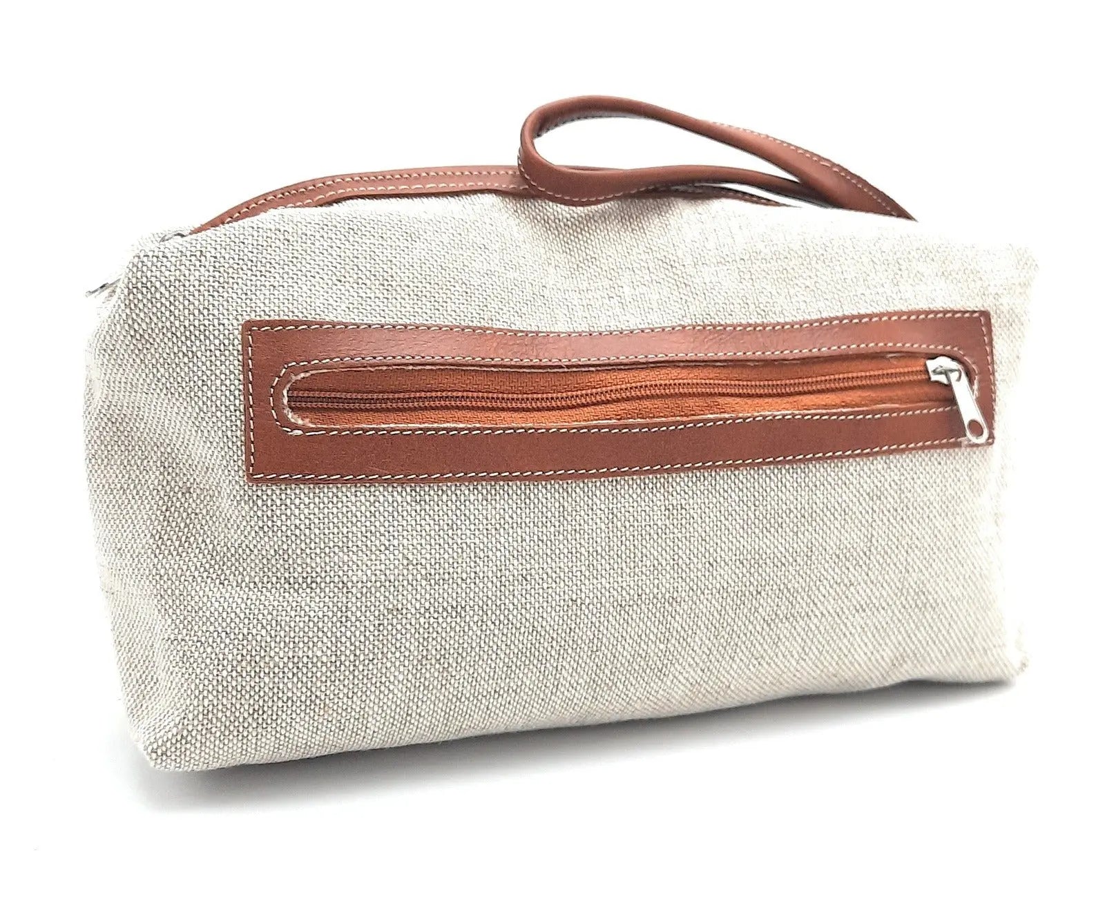 Comprar Bolso neceser Ciervo en piqué Bandera España La Flamenca de Borgoña Patricia Muñoz VOX