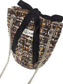 Comprar Bolso saco bombonera Channel "Otoño" La Flamenca de Borgoña, Bandera de España, Cruz de Borgoña, Patricia Muñoz, VOX, Santiago Abascal 