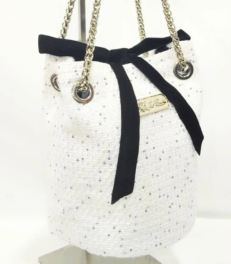 Comprar Bolso saco bombonera Channel "París" Bandera España La Flamenca de Borgoña Patricia Muñoz VOX