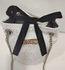 Comprar Bolso saco bombonera Channel "París" La Flamenca de Borgoña, Bandera de España, Cruz de Borgoña, Patricia Muñoz, VOX, Santiago Abascal 