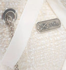 Comprar Bolso saco bombonera Channel borreguito "Moscú" Bandera España La Flamenca de Borgoña Patricia Muñoz VOX