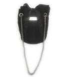 Comprar Bolso saco bombonera Channel borreguito "Night Club" Bandera España La Flamenca de Borgoña Patricia Muñoz VOX