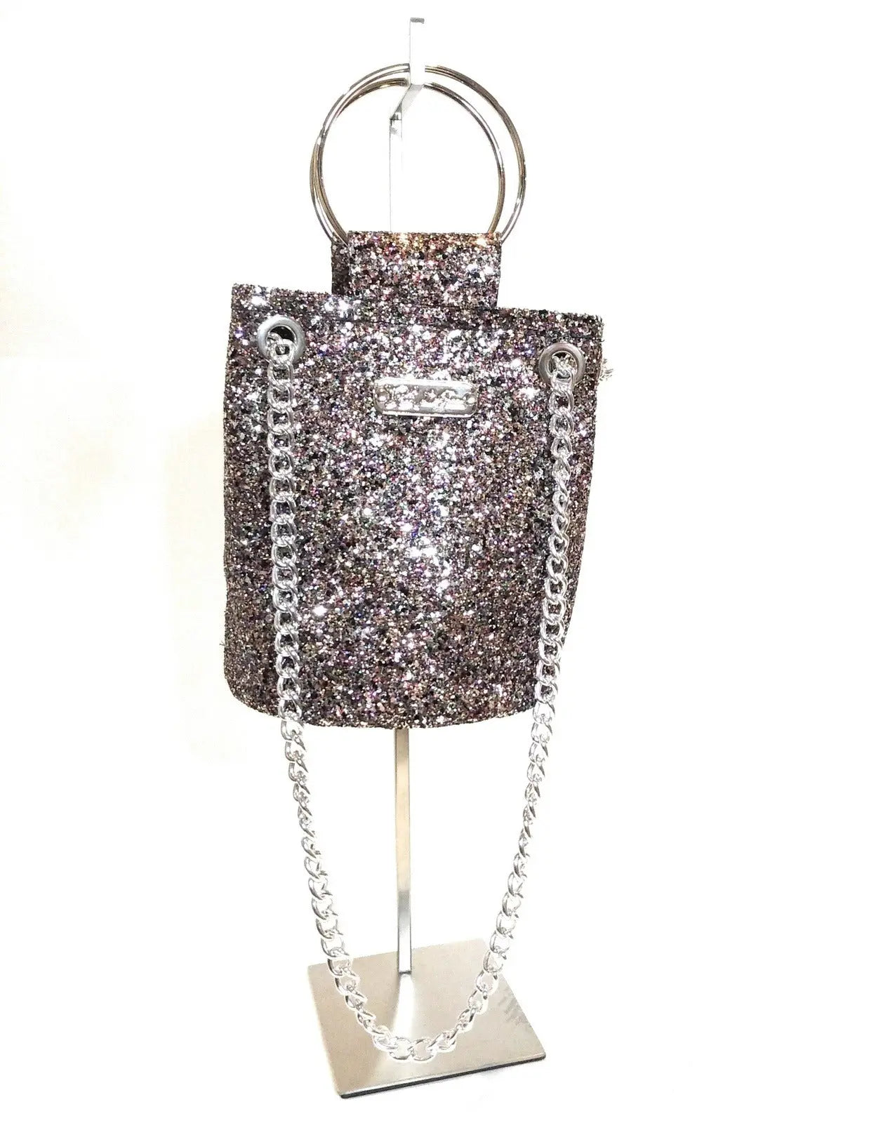 Comprar Bolso saco bombonera DIAMANTE Bandera España La Flamenca de Borgoña Patricia Muñoz VOX