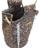 Comprar Bolso saco bombonera DIAMANTE Bandera España La Flamenca de Borgoña Patricia Muñoz VOX