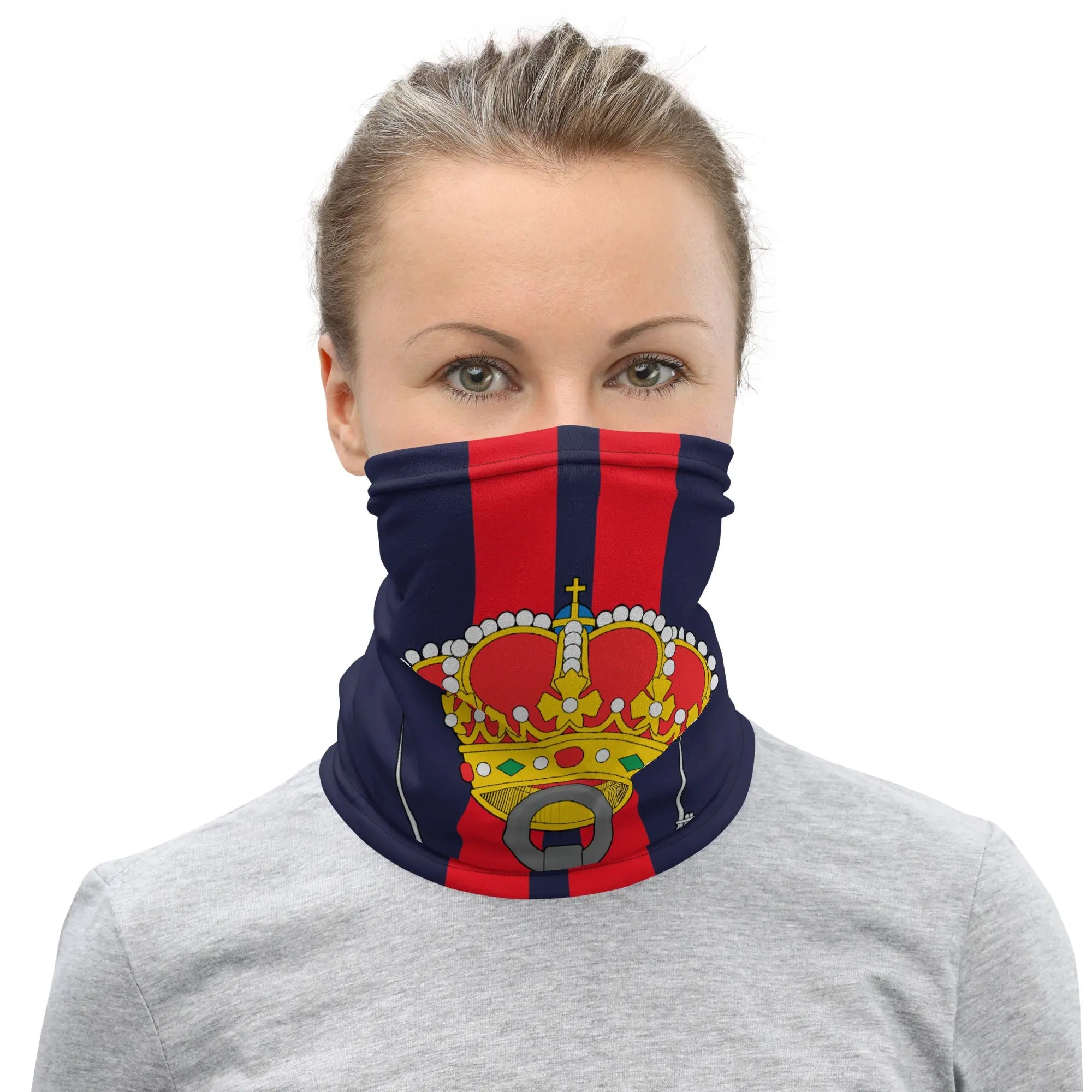 Comprar Braga de cuello Infantería de Marina Bandera España La Flamenca de Borgoña Patricia Muñoz VOX