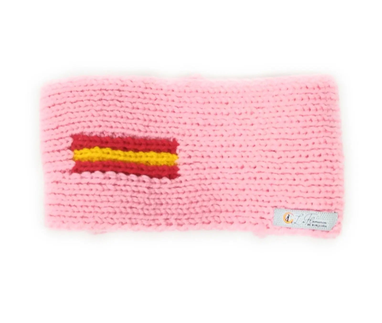 Comprar Bufanda Bandera España infantil rosa de cuello Bandera España La Flamenca de Borgoña Patricia Muñoz VOX