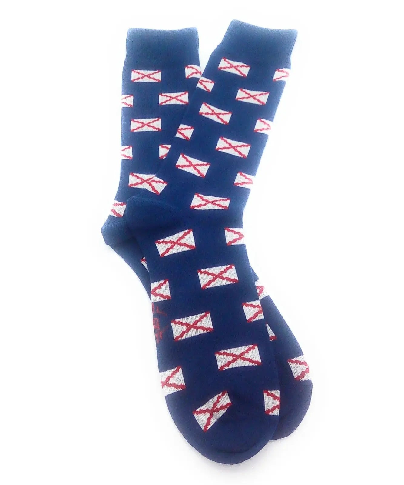 Comprar Calcetines Cruz de Borgoña azul marino - talla única Bandera España La Flamenca de Borgoña Patricia Muñoz VOX