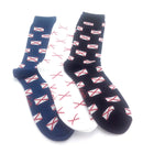 Comprar Calcetines Cruz de Borgoña azul marino Bandera España La Flamenca de Borgoña Patricia Muñoz VOX