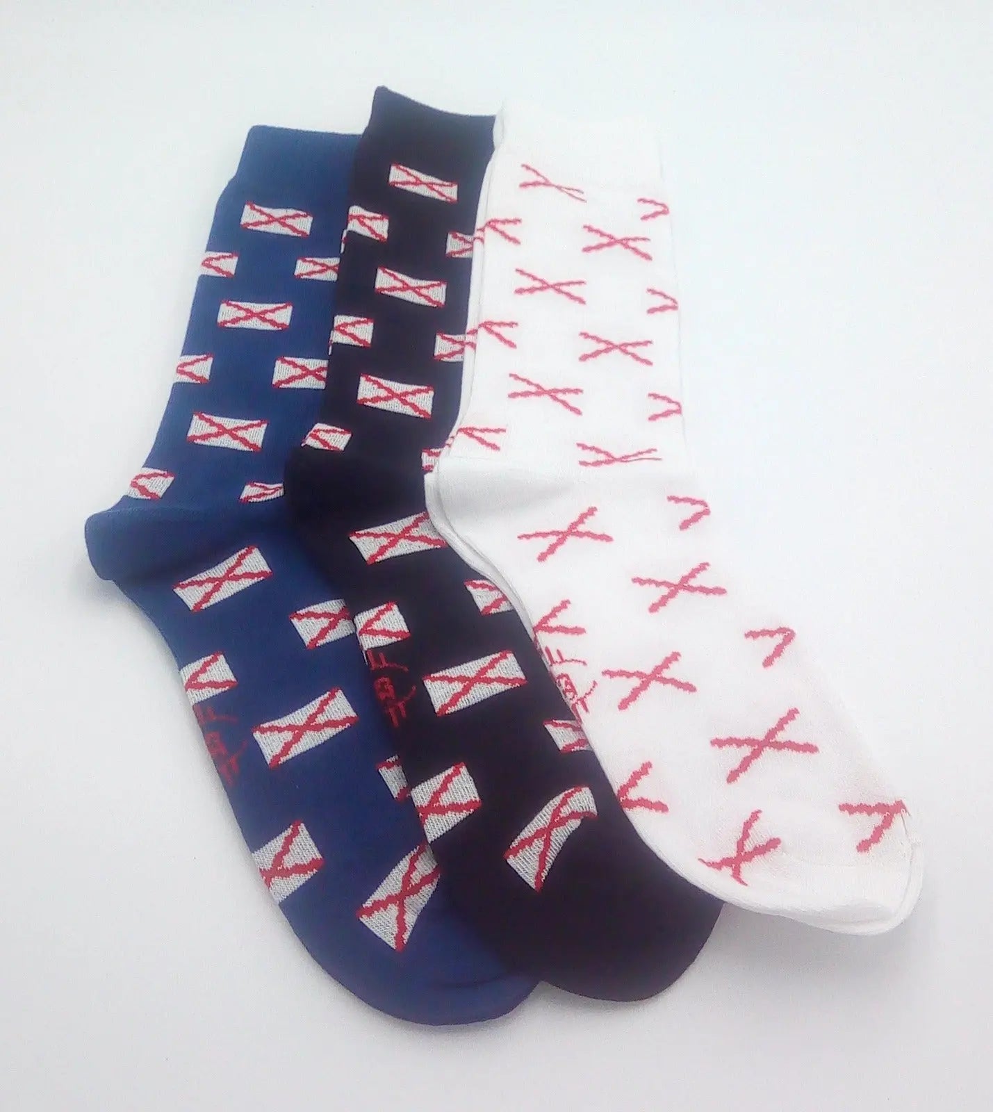 Comprar Calcetines Cruz de Borgoña blanco - talla única Bandera España La Flamenca de Borgoña Patricia Muñoz VOX