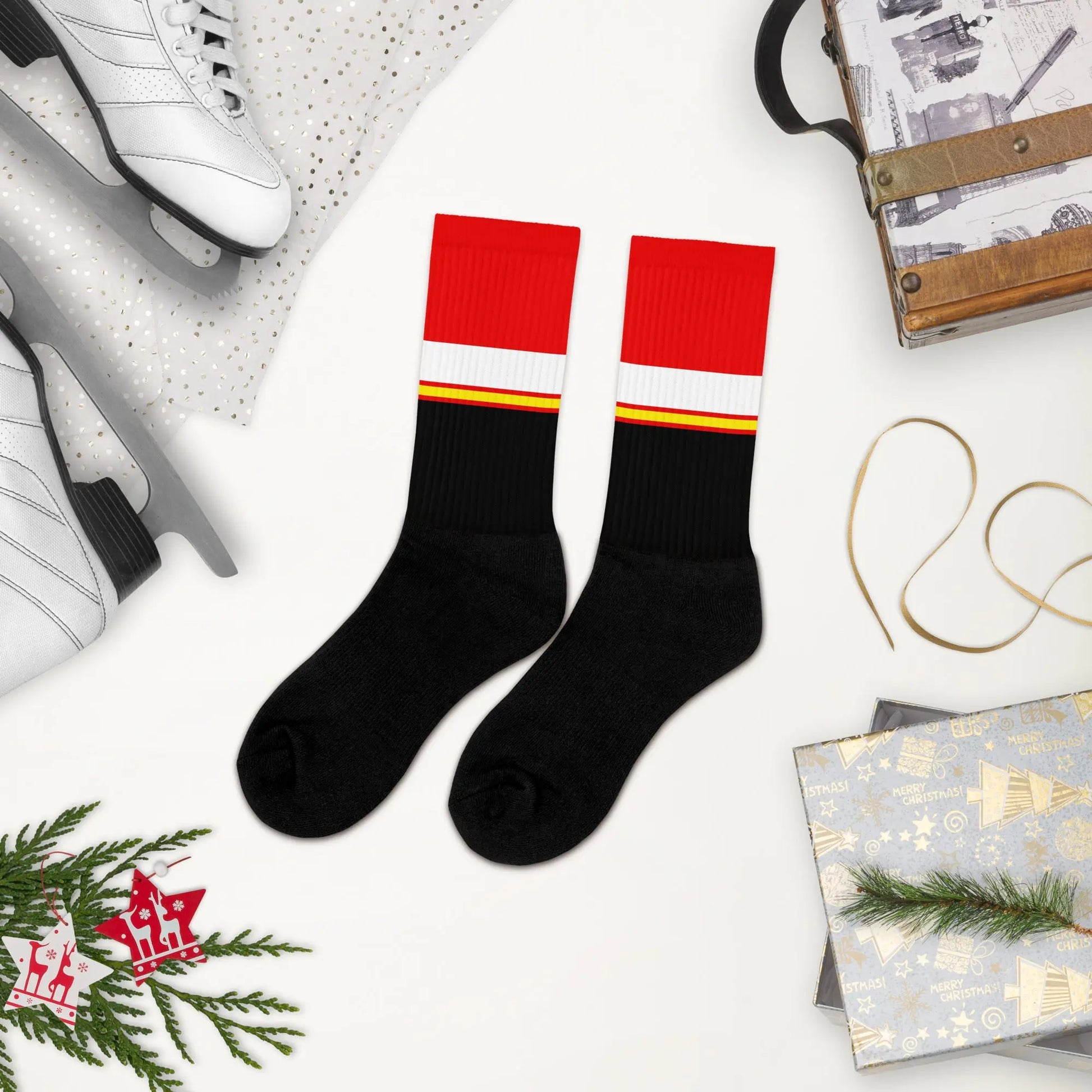 Comprar Calcetines bandera España Bandera España La Flamenca de Borgoña Patricia Muñoz VOX