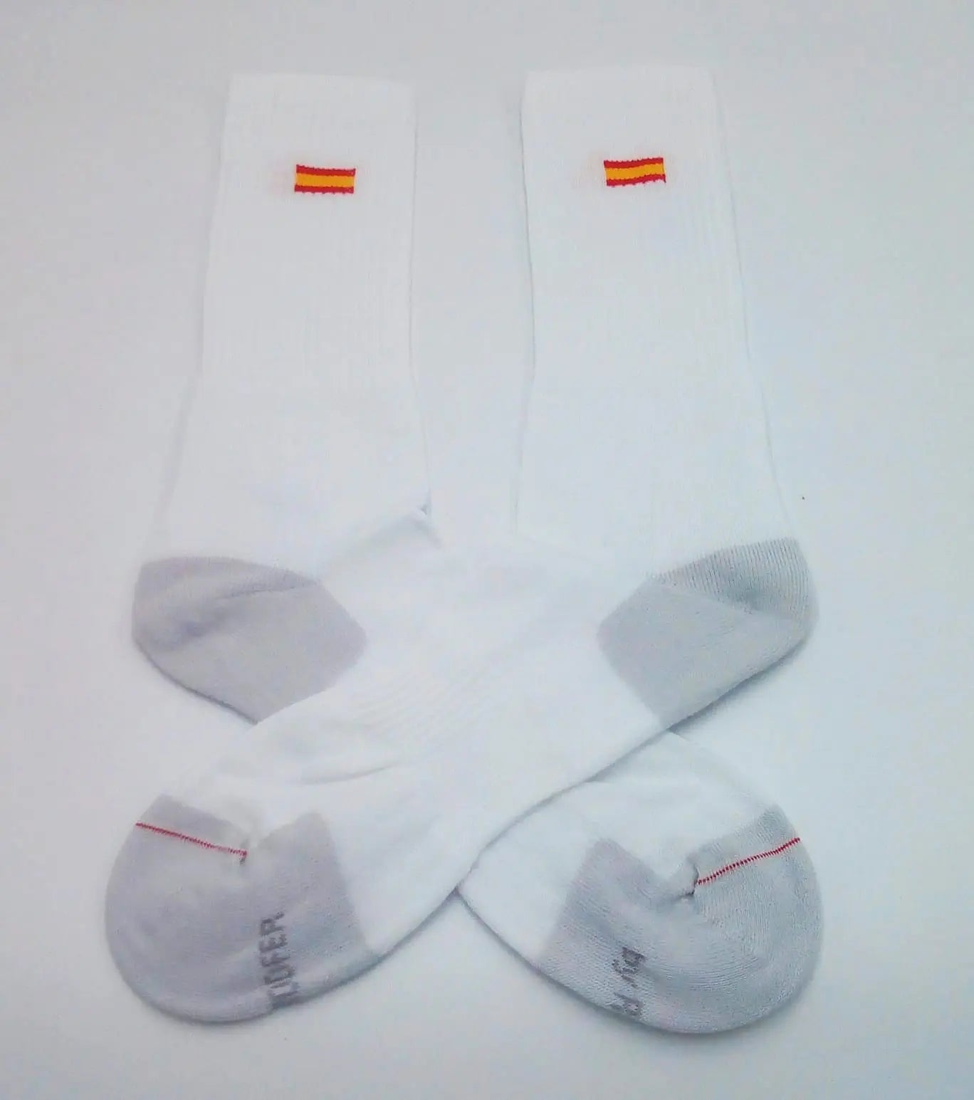 Comprar Calcetines bandera España rectangular Blanco Bandera España La Flamenca de Borgoña Patricia Muñoz VOX