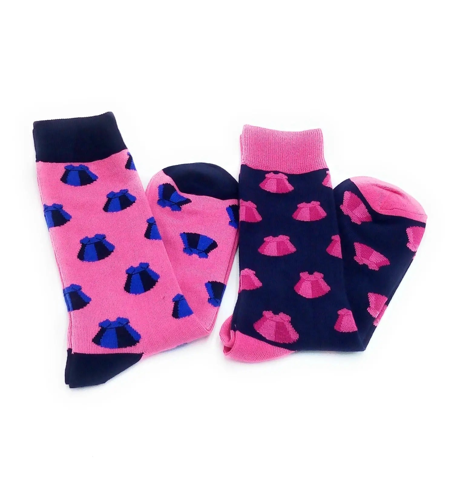 Comprar Calcetines taurinos rosa capote Bandera España La Flamenca de Borgoña Patricia Muñoz VOX