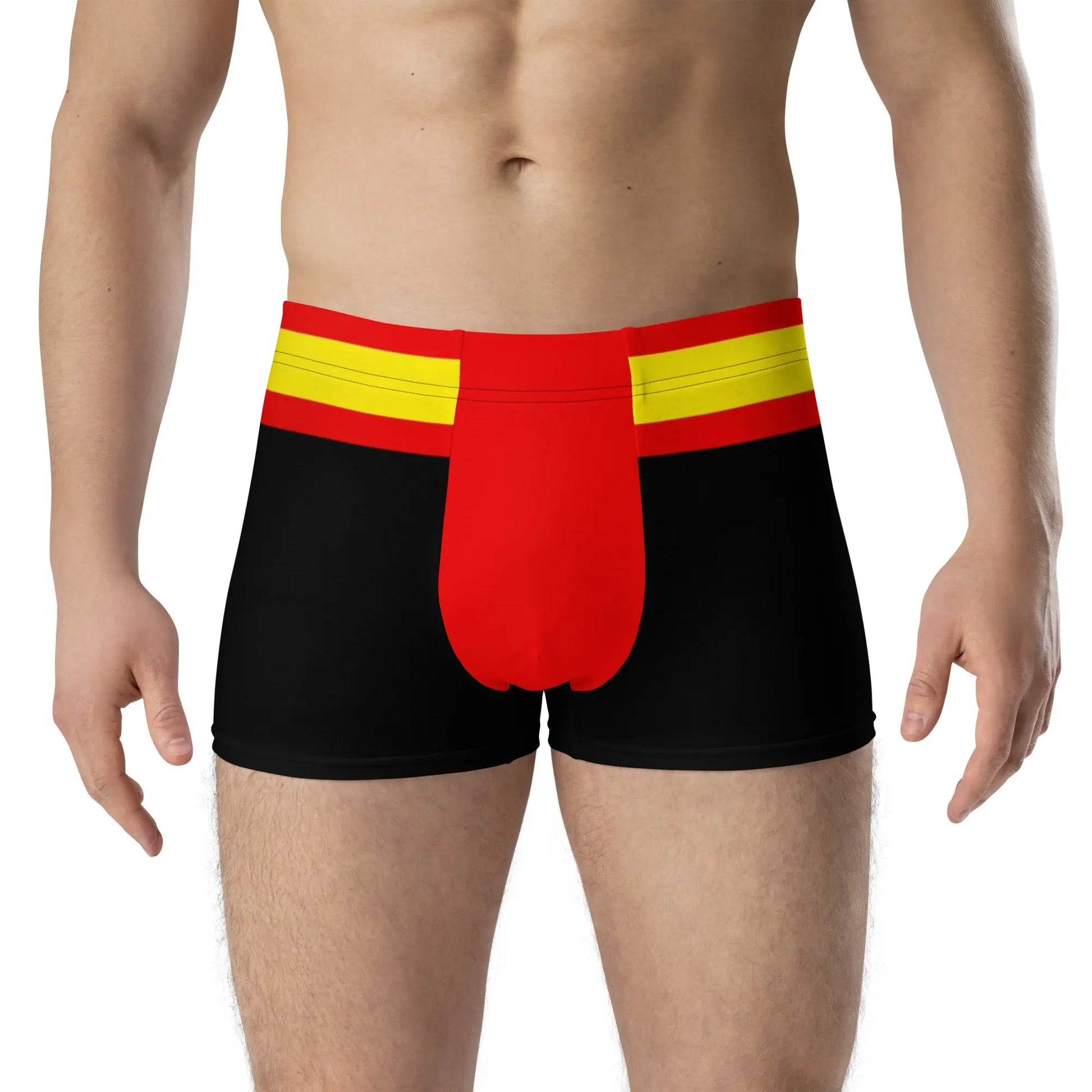 Comprar Calzoncillos Bandera de España negro Bandera España La Flamenca de Borgoña Patricia Muñoz VOX