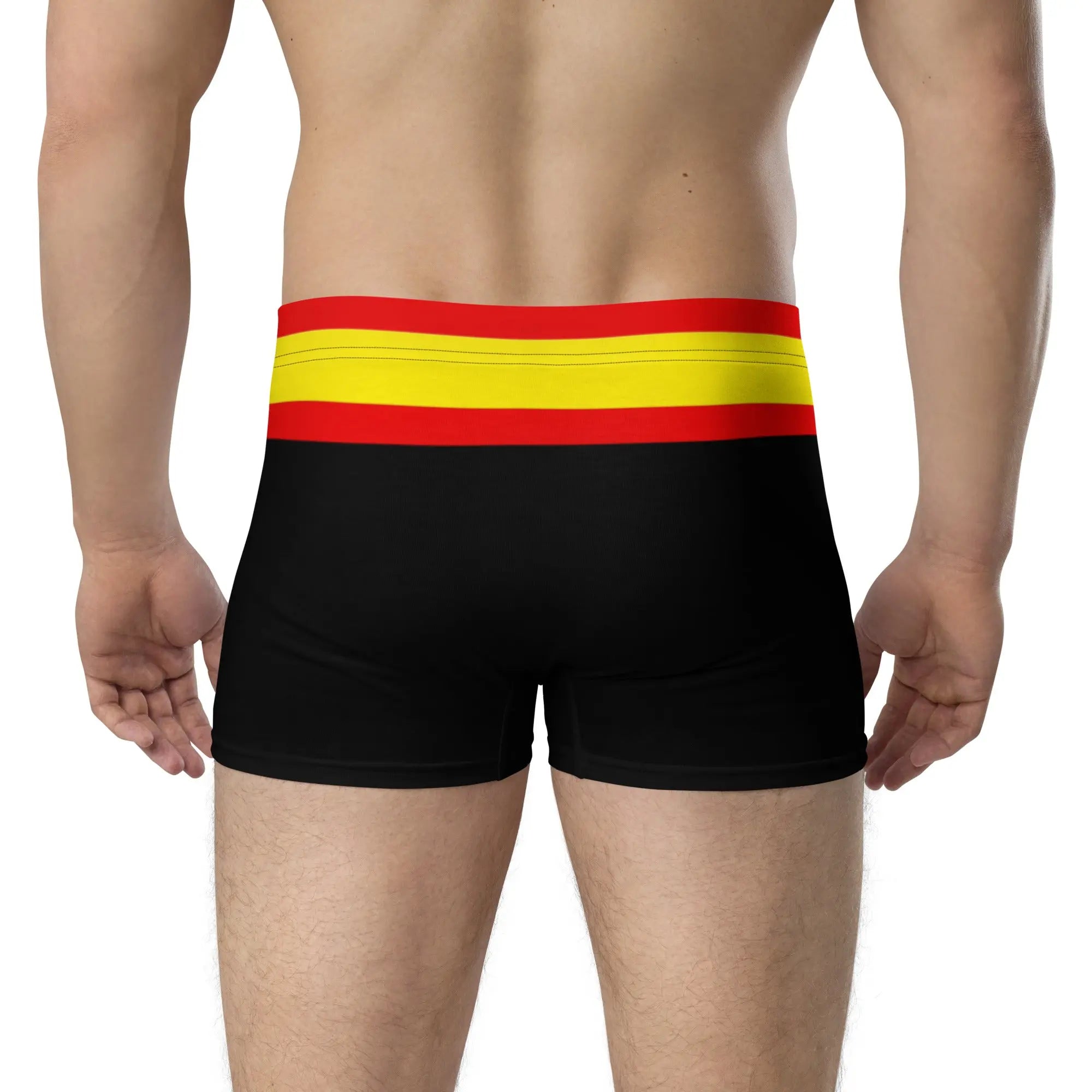 Comprar Calzoncillos Bandera de España negro Bandera España La Flamenca de Borgoña Patricia Muñoz VOX