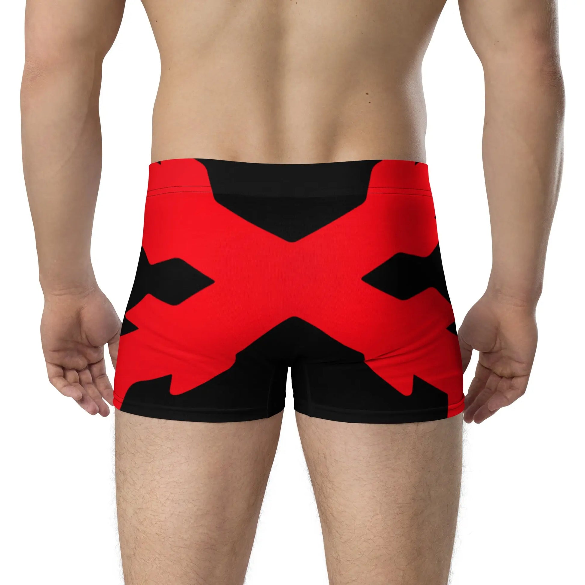 Comprar Calzoncillos Cruz de Borgoña negro grande Bandera España La Flamenca de Borgoña Patricia Muñoz VOX