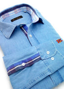 Comprar Camisa Bandera España MUJER Denim Azul Bandera España La Flamenca de Borgoña Patricia Muñoz VOX