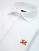 Comprar Camisa Bandera España Mujer Blanca Oxford Bandera España La Flamenca de Borgoña Patricia Muñoz VOX