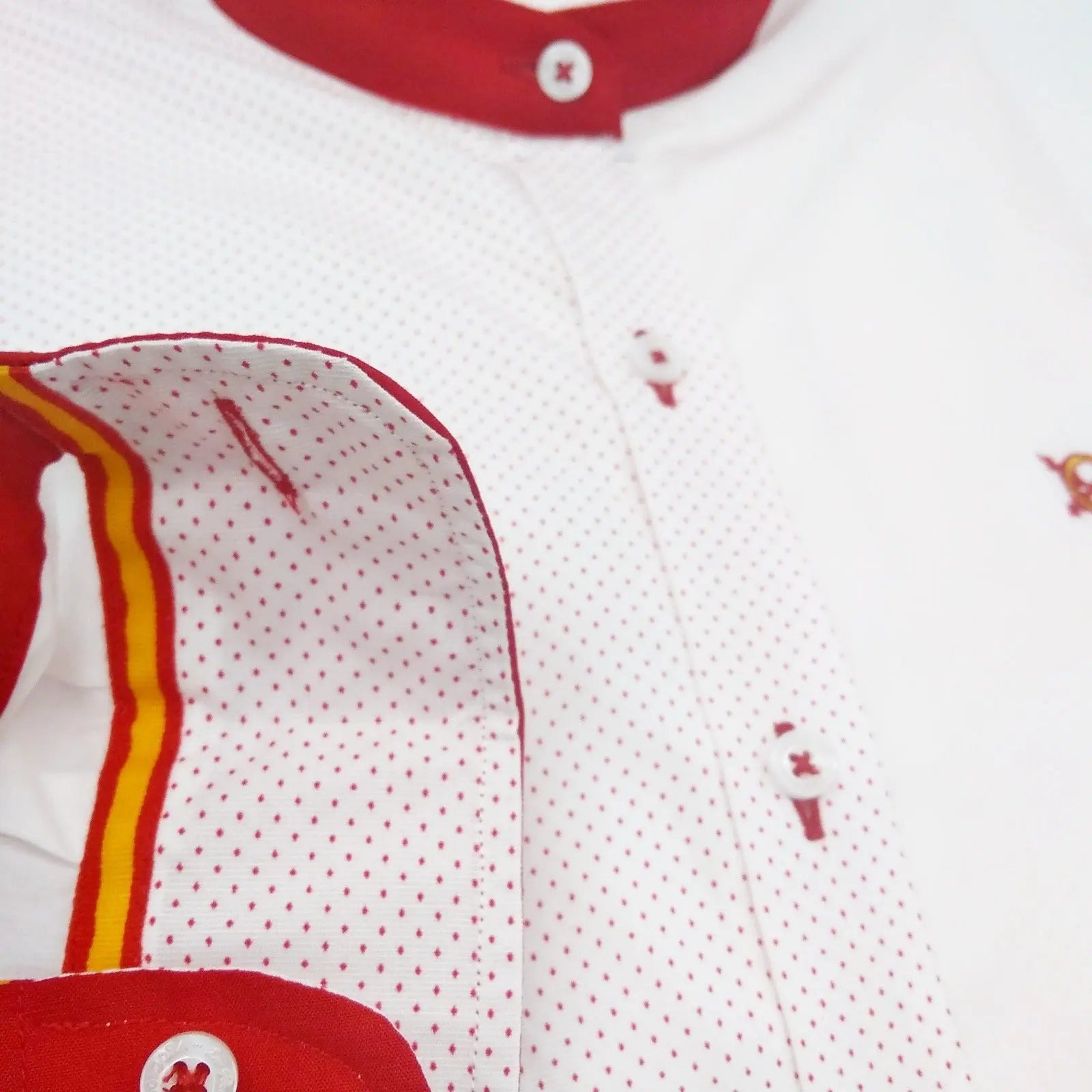 Comprar Camisa mao mujer bandera España - OFERTA Bandera España La Flamenca de Borgoña Patricia Muñoz VOX