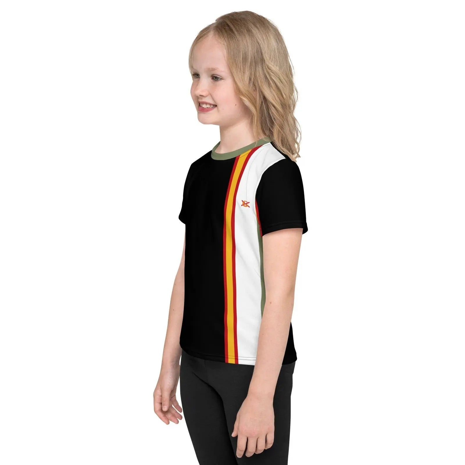 Comprar Camiseta Bandera España cuello redondo niño Bandera España La Flamenca de Borgoña Patricia Muñoz VOX