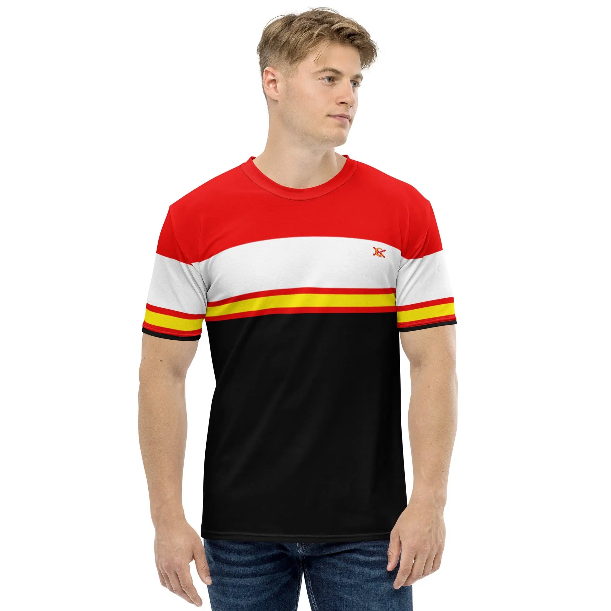 Comprar Camiseta Bandera España hombre Bandera España La Flamenca de Borgoña Patricia Muñoz VOX