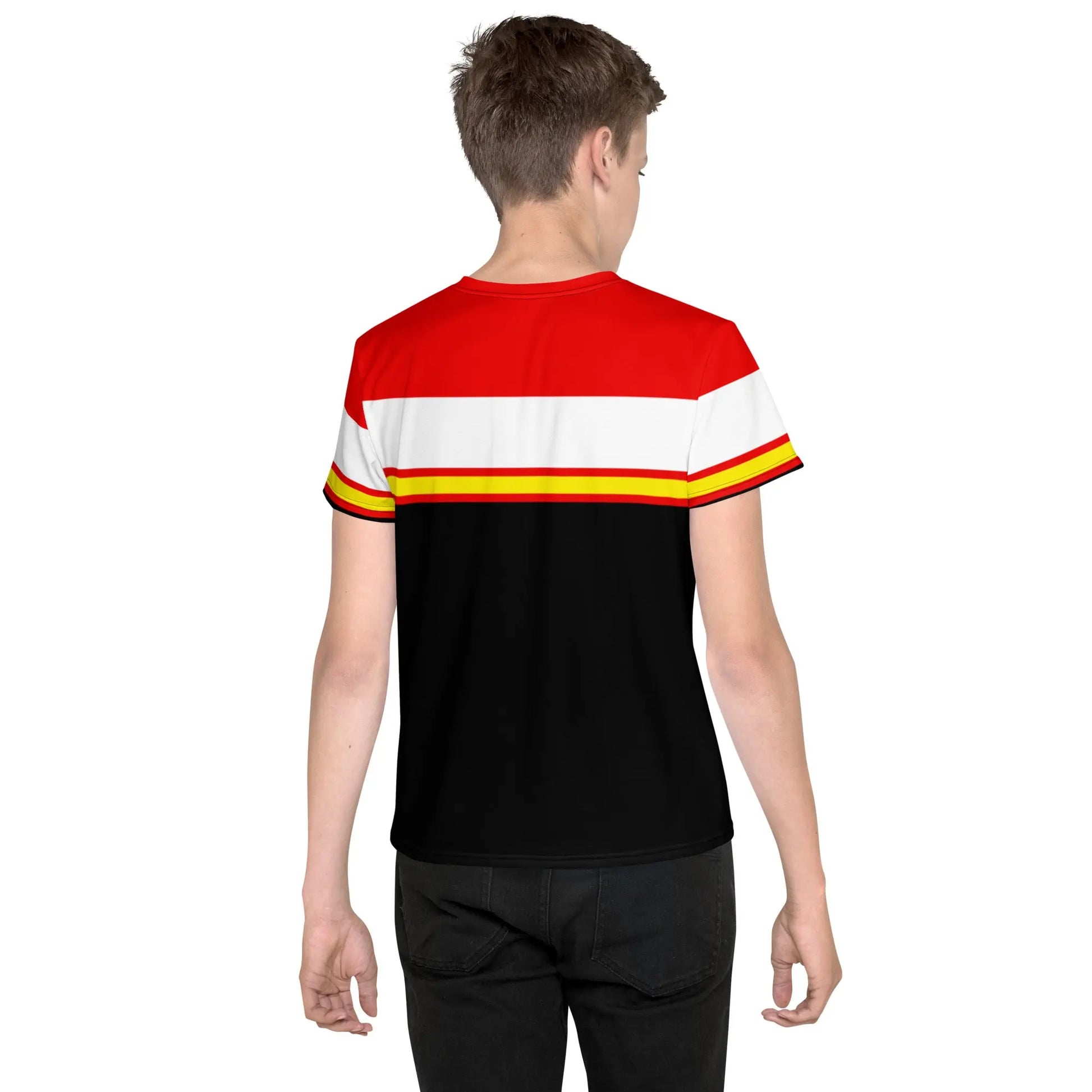 Comprar Camiseta Bandera España para adolescente (8 a 20 años) Bandera España La Flamenca de Borgoña Patricia Muñoz VOX