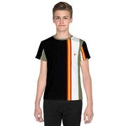 Comprar Camiseta Bandera de España Vertical para niños y adolescentes (8-20 años) Bandera España La Flamenca de Borgoña Patricia Muñoz VOX