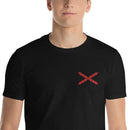 Comprar Camiseta Cruz de Borgoña Unisex de manga corta Bandera España La Flamenca de Borgoña Patricia Muñoz VOX