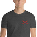 Comprar Camiseta Cruz de Borgoña Unisex de manga corta Bandera España La Flamenca de Borgoña Patricia Muñoz VOX